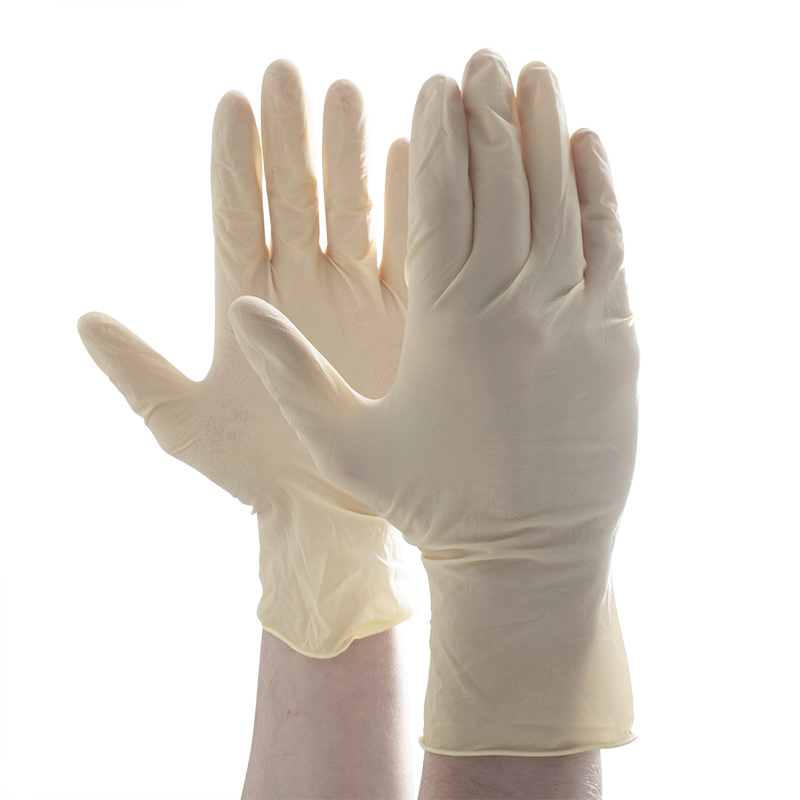 smooth latex gloves